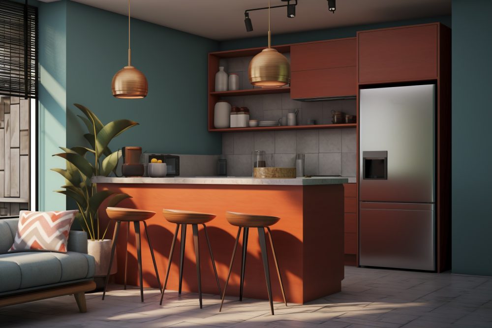 Simple Kitchen Concept, Decor, Design, Functionality, Efficiency